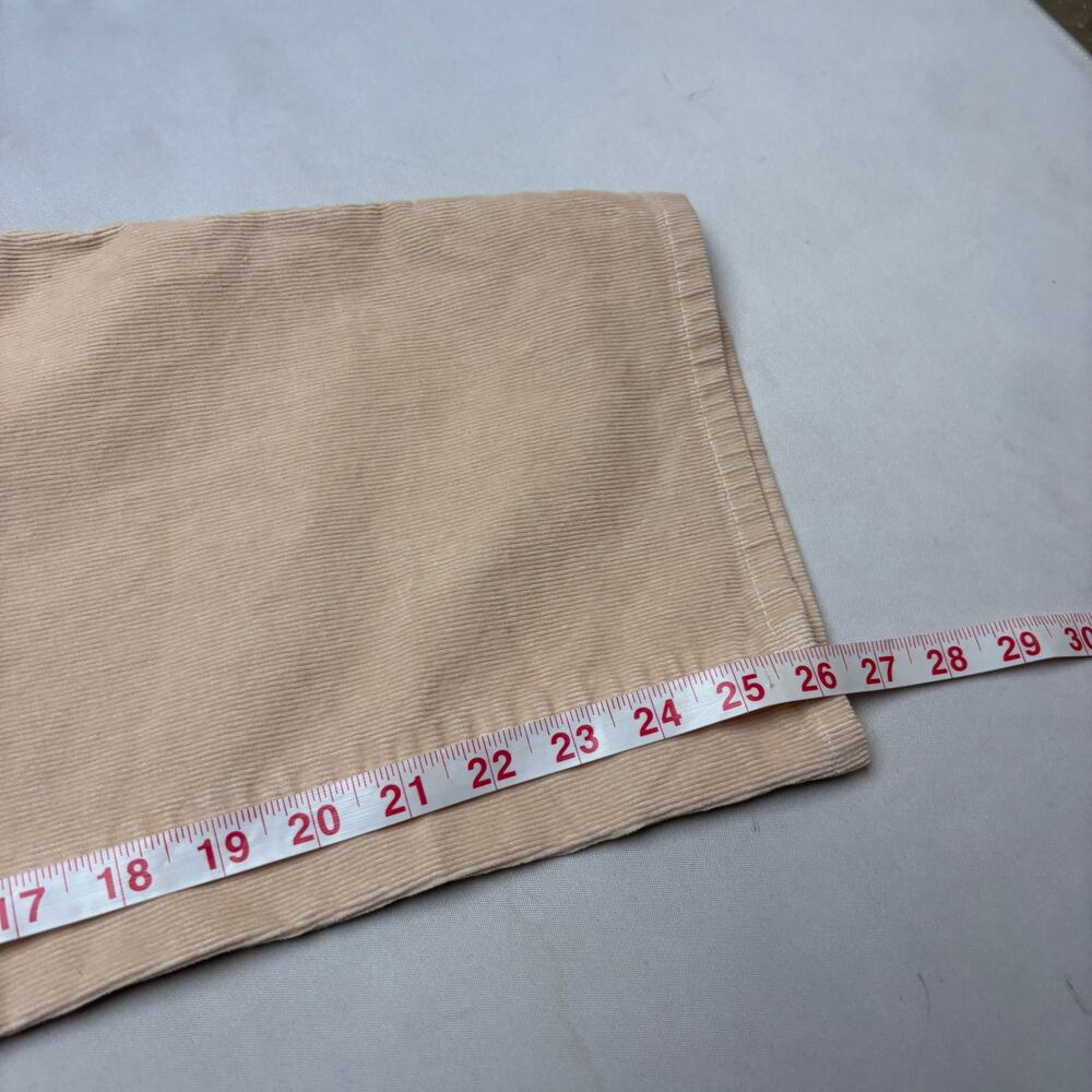 NWT Nili Lotan Shon Pant Light Blush Corduroy Women's 4 Bow Barrel Boho - Picture 9 of 12